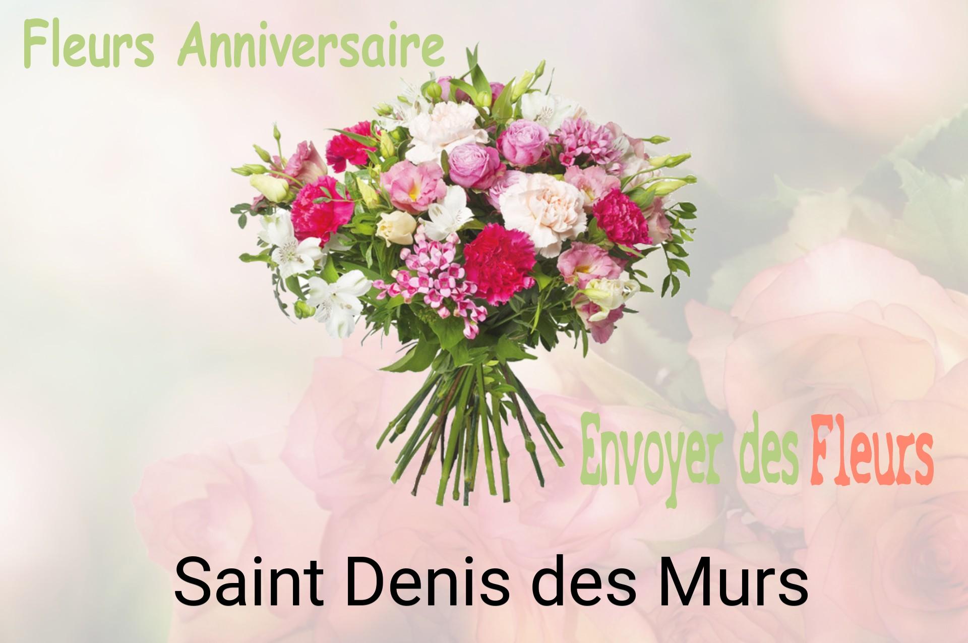 Bouquet de fleurs d’anniversaire livré à Saint-Denis-des-Murs